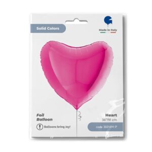 Heart Magenta, 102 cm